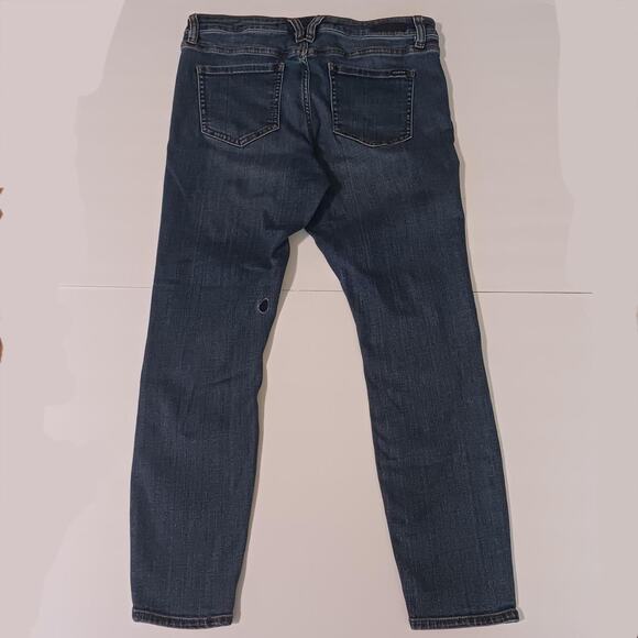 Volcom Size 30 jeans True To This Legging Ankle Fit stretch, distressed - Picture 4 of 8